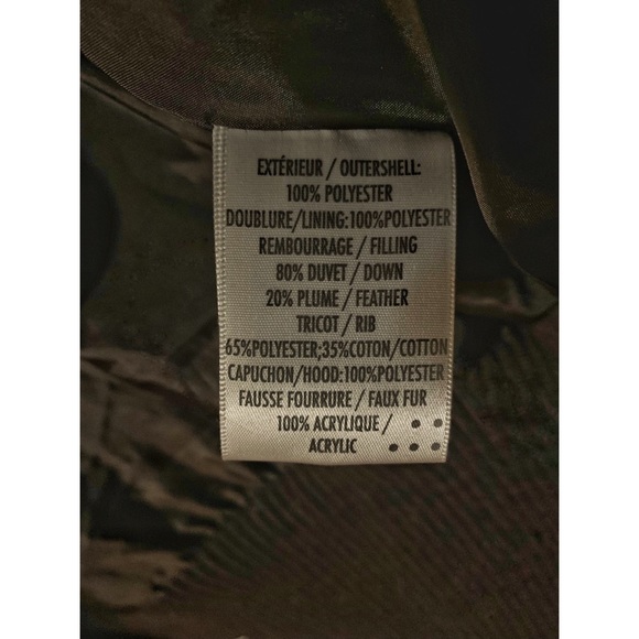 Soia & Kyo • Dark Espresso Brown Down-Filled Winter Puffer Coat w/ Faux Fur Hood - Picture 4 of 6